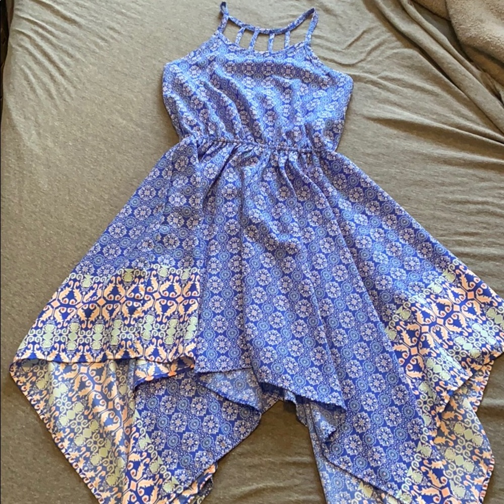 Kids XL High Low Summer Dress